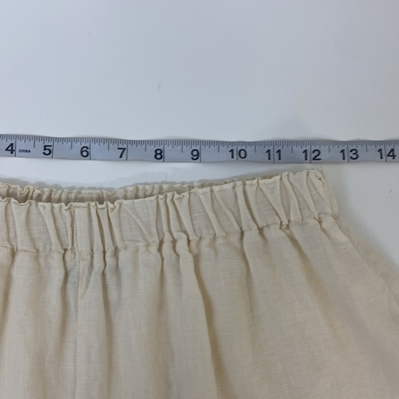 Heart's Desire Medium Linen Pants Yellow - Picture 5 of 9